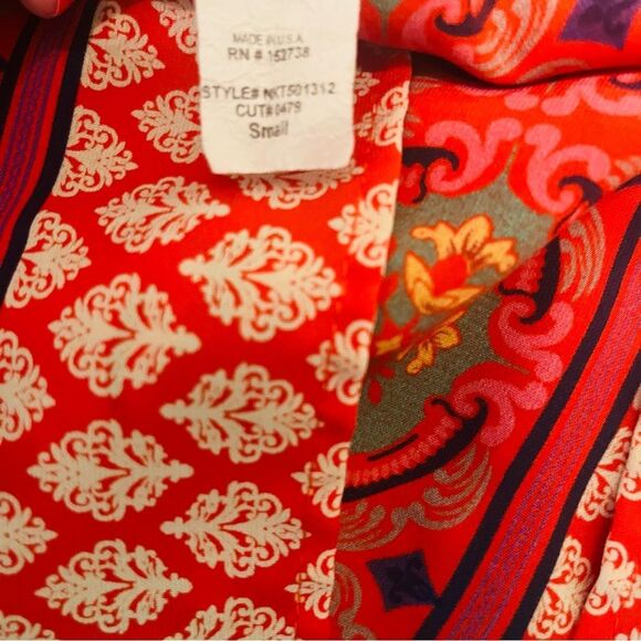 Karlie Bohemian Patterned Blouse - Picture 8 of 8